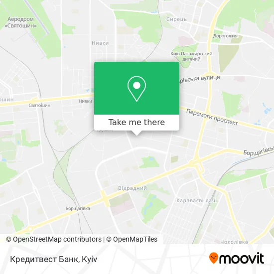 Карта Кредитвест Банк