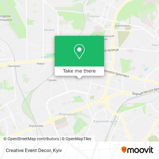Creative Event Decor map