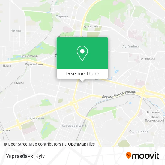 Укргазбанк map