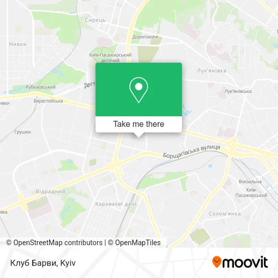 Карта Клуб Барви