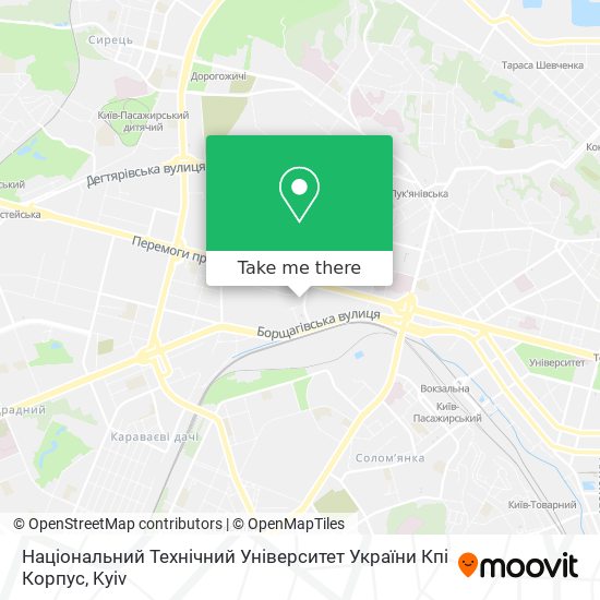 Національний Технічний Університет України Кпі Корпус map