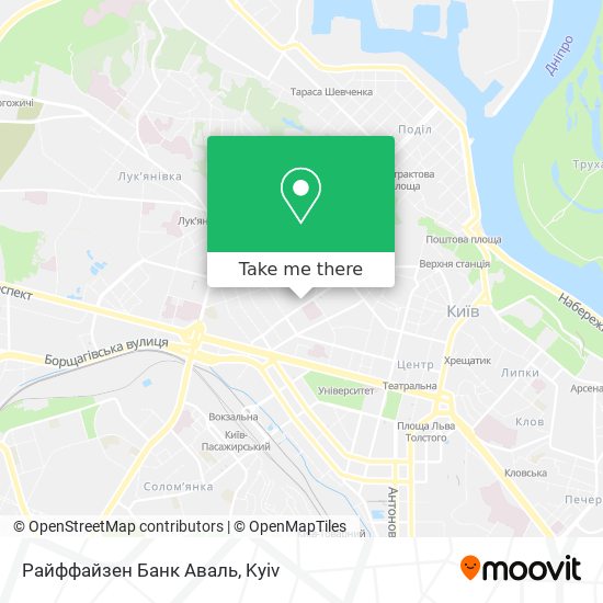 Карта Райффайзен Банк Аваль