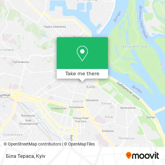 Біла Тераса map