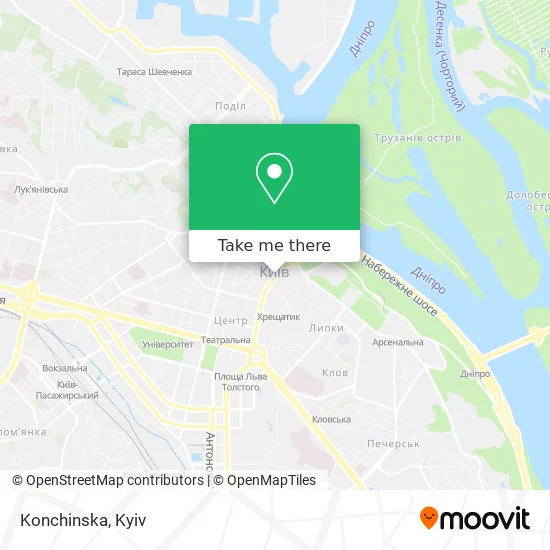 Карта Konchinska