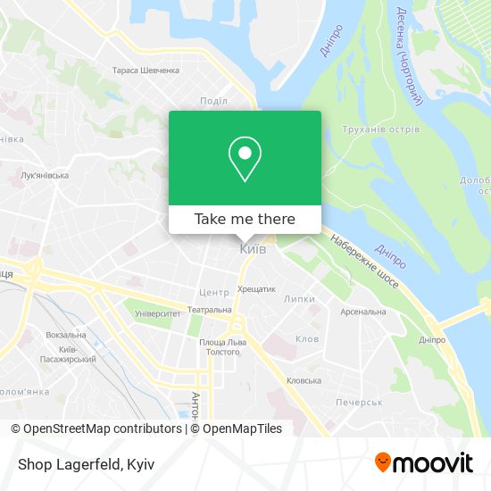 Shop Lagerfeld map
