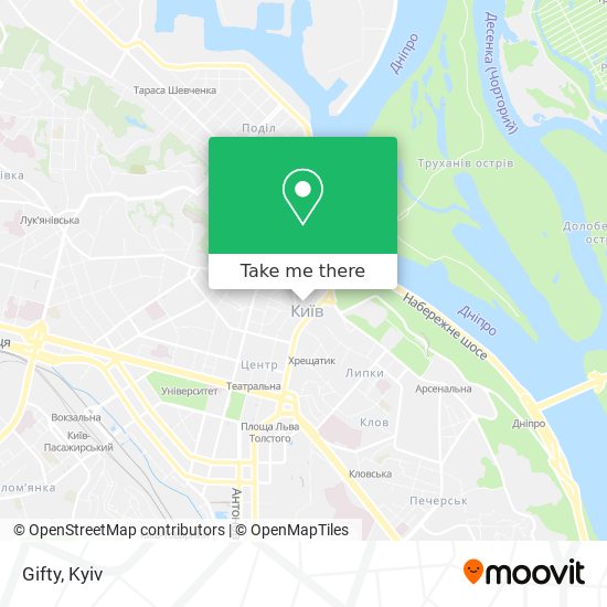 Карта Gifty