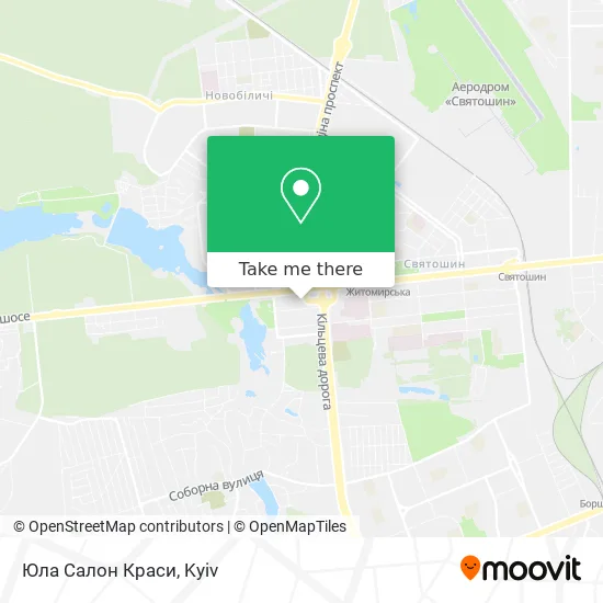 Карта Юла Салон Краси