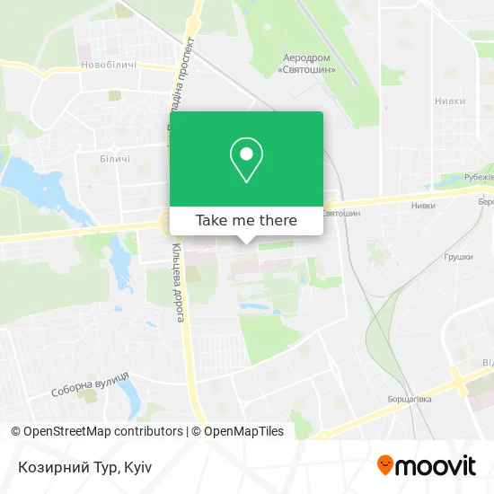 Козирний Тур map