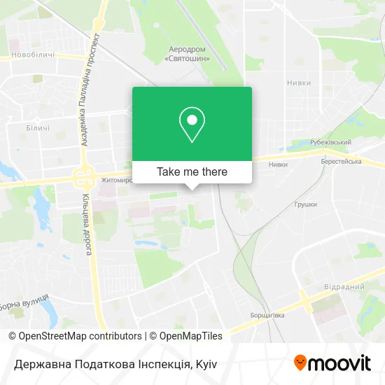 Карта Державна Податкова Інспекція
