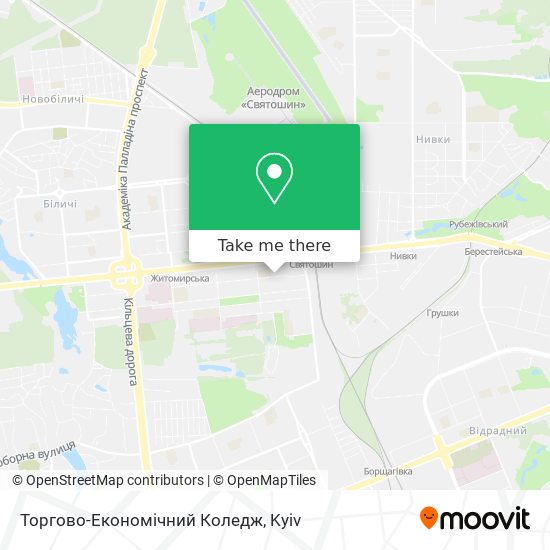 Торгово-Економічний Коледж map