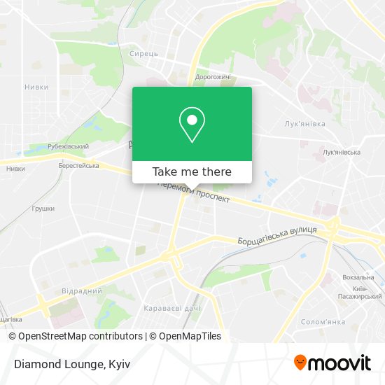 Diamond Lounge map