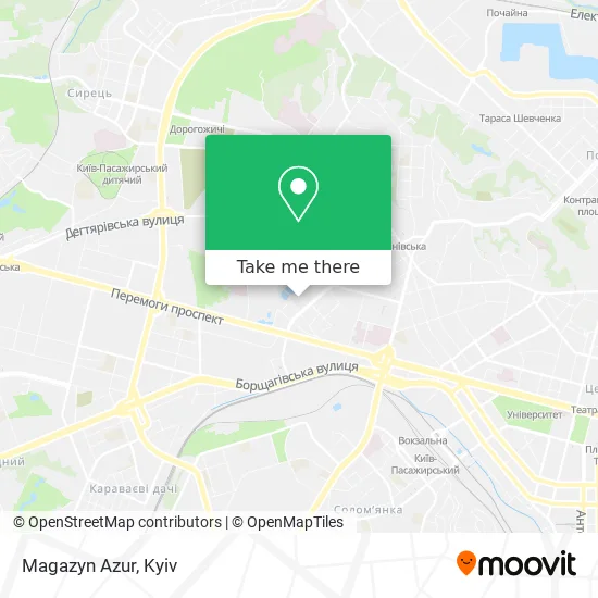 Карта Magazyn Azur