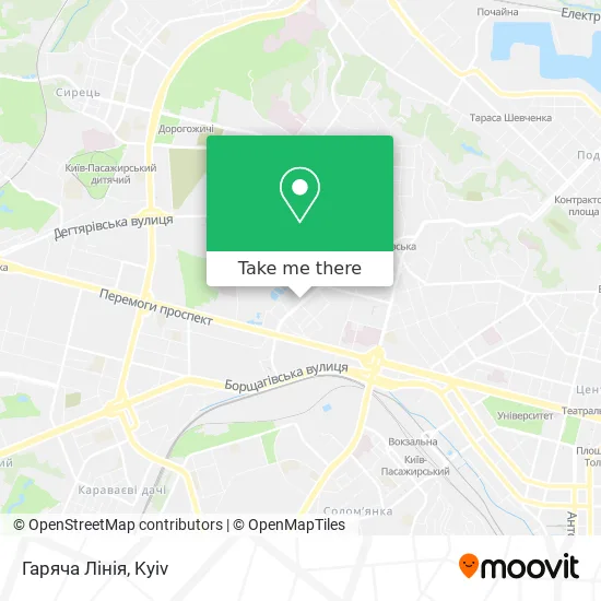 Гаряча Лінія map