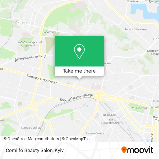 Карта Comilfo Beauty Salon