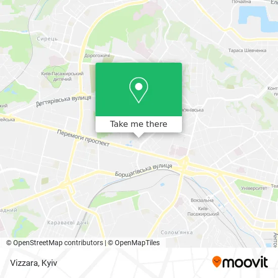 Карта Vizzara