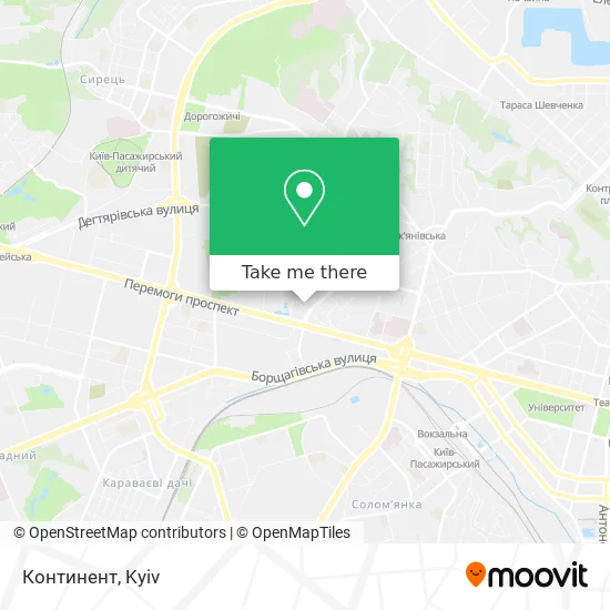 Континент map