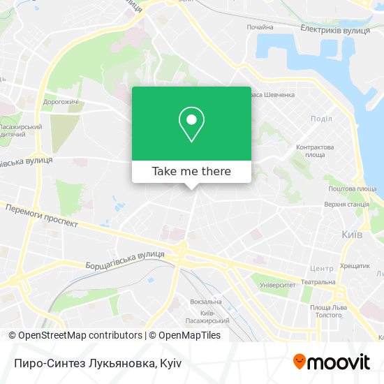 Пиро-Синтез Лукьяновка map