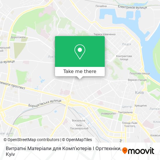 Витратні Матеріали для Комп'ютерів І Оргтехніки map