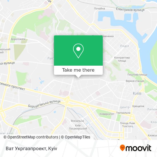 Ват Укргазпроект map