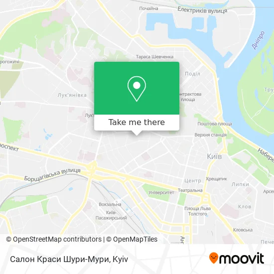 Карта Салон Краси Шури-Мури