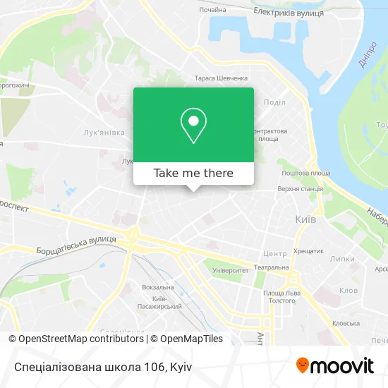 Спеціалізована школа 106 map