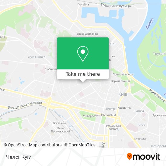 Челсі map