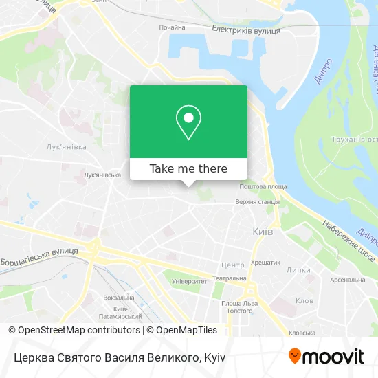 Церква Святого Василя Великого map