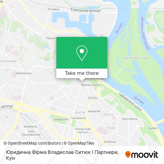 Юридична Фірма Владислав Ситюк І Партнери map