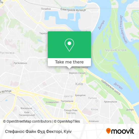 Стефанос Файн Фуд Фекторі map