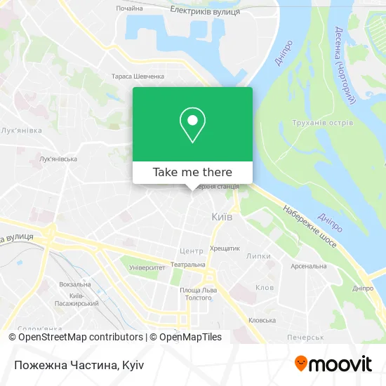 Карта Пожежна Частина