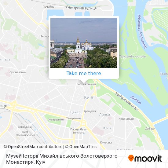 Музей Історії Михайлівського Золотоверхого Монастиря map