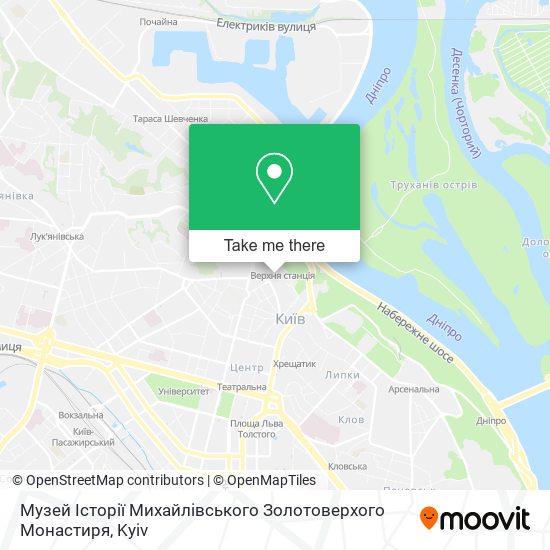 Музей Історії Михайлівського Золотоверхого Монастиря map