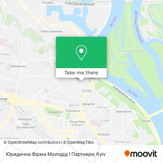 Юридична Фірма Молодід І Партнери map