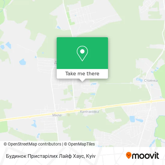 Будинок Пристарілих Лайф Хаус map