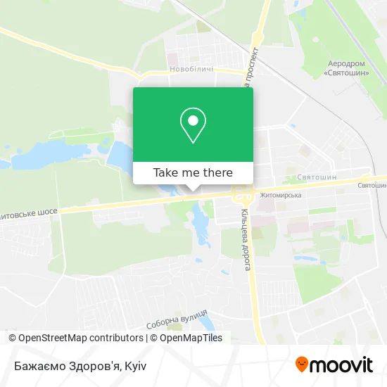 Карта Бажаємо Здоров'я