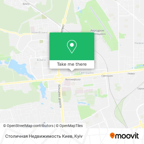 Столичная Недвижимость Киев map