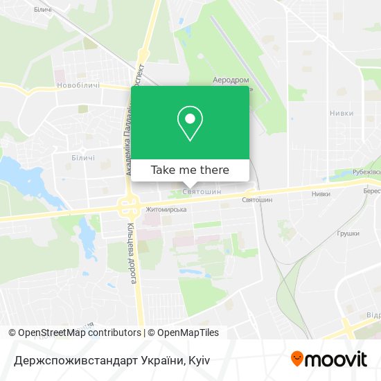 Держспоживстандарт України map