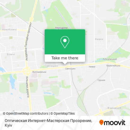 Карта Оптическая Интернет-Мастерская Прозрение