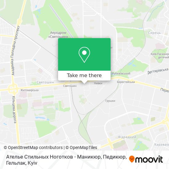 Ателье Стильных Ноготков - Маникюр, Педикюр, Гельлак map