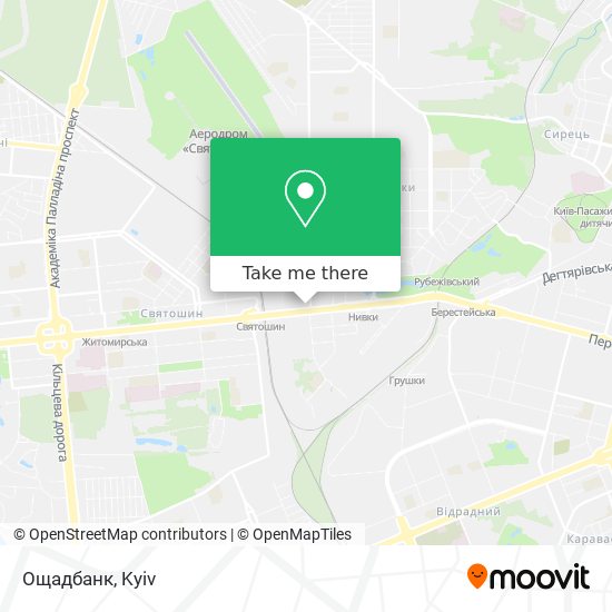 Ощадбанк map