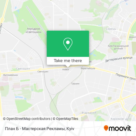 План Б - Мастерская Рекламы map