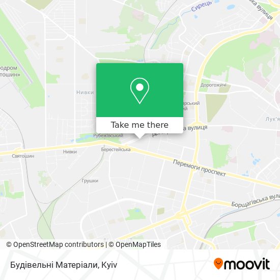 Будівельні Матеріали map