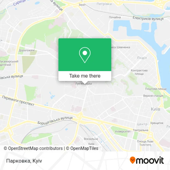 Карта Парковка
