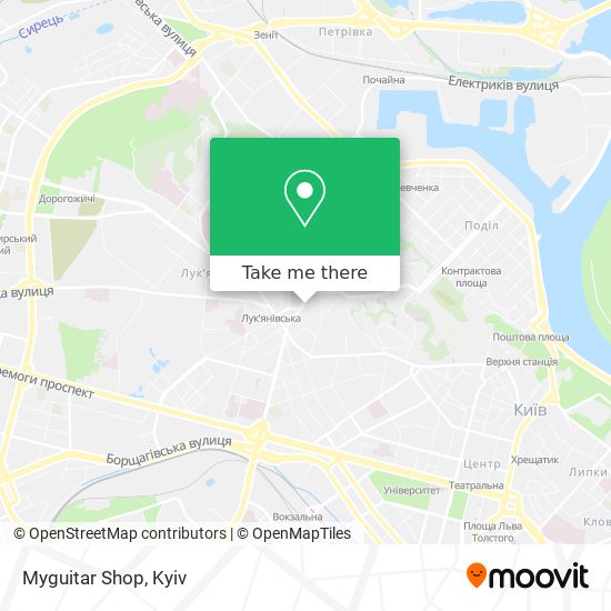 Myguitar Shop map