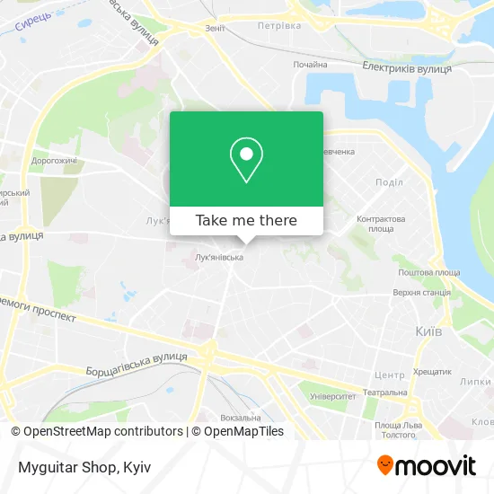 Карта Myguitar Shop
