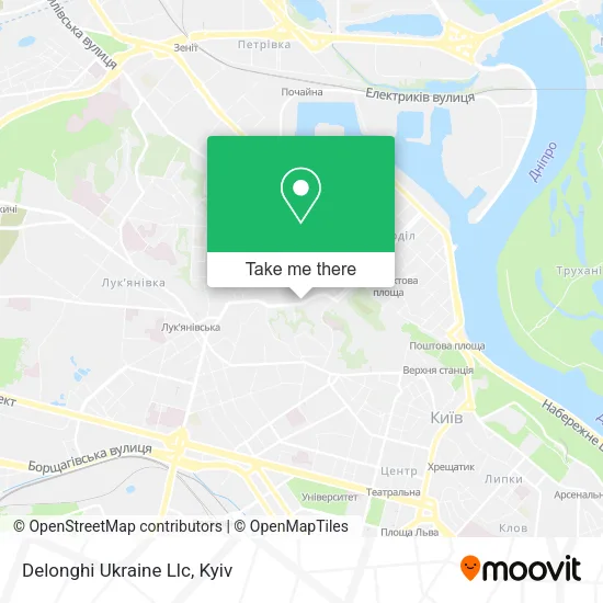 Карта Delonghi Ukraine Llc