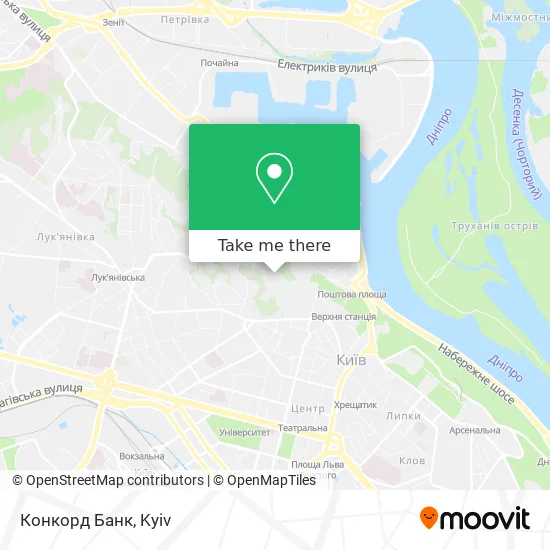 Конкорд Банк map