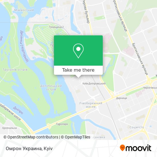Карта Омрон Украина