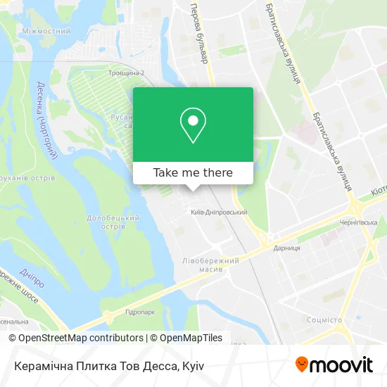 Керамічна Плитка Тов Десса map