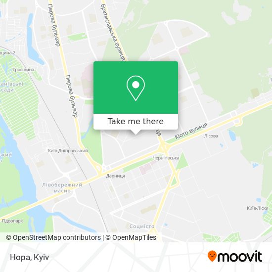 Карта Нора